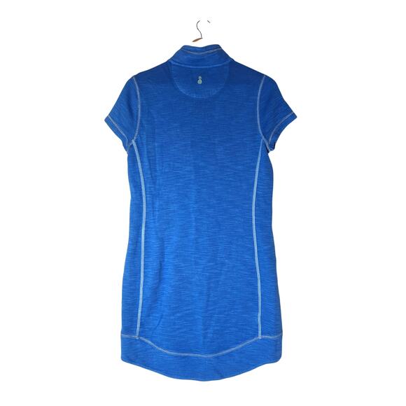 Tommy Bahama Tobago Bay 1/2 Half Zip Dress Sz M Blue Collared Beach Athleisure - Picture 6 of 10